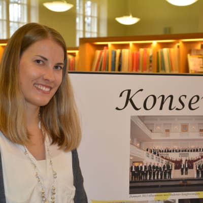 Florakörens infosekreterare Sonja Rosenqvist