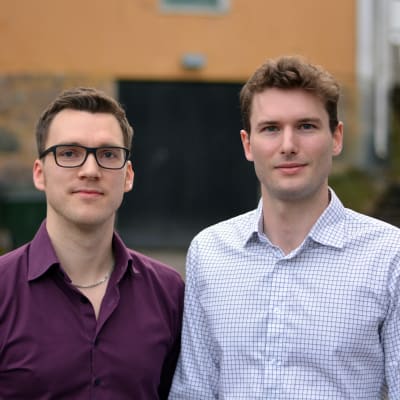 Sebastian Laxell och William Barman