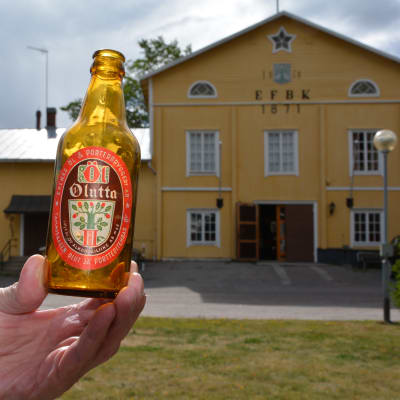 Ölflaska från Ekenäs bryggeri