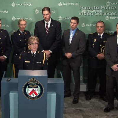 Polisen i Toronto berättade om utredningen