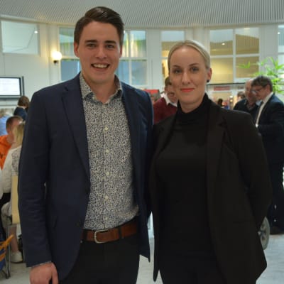 Christoffer Ingo och Heidi Svartsjö
