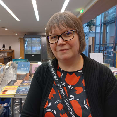 Minna Rinta-Valkama från Vasa stads kultur- och bibliotekstjänster