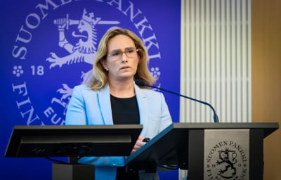 Finlands Banks prognoschef Meri Obstbaum. 