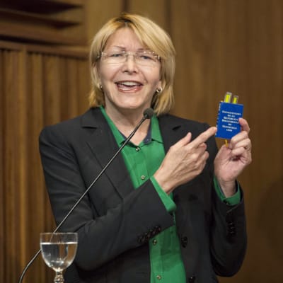 Venezuelas sparkade chefsåklagare Luisa Ortega.