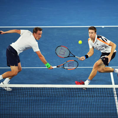 Henri Kontinen i par med John Peers vann herrarnas dubbelturnering i australiska öppna.