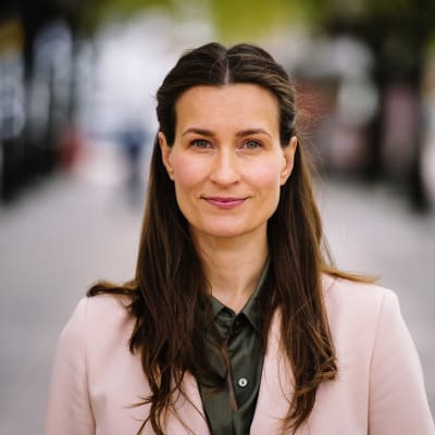 Porträtt på Elna Nykänen-Andersson.