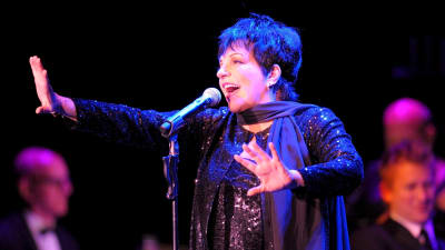 Liza Minnelli på konsertestraden