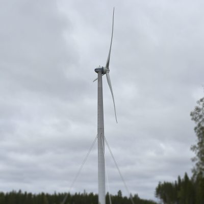 ett vindkraftverk