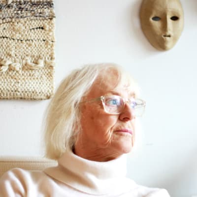 Skådespelaren Birgitta Ulfsson