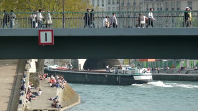 Floden Seine i Paris