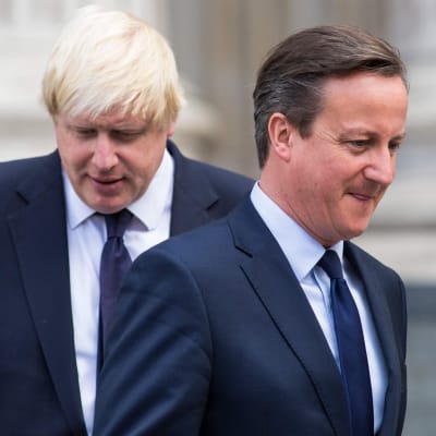 David Cameron och Boris Johnson