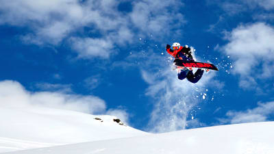 Snowboardåkaren Niklas Hollsten