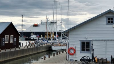 Åbo båtvarv i Runsala. 