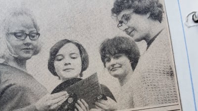 Eva vikstedt som 16-åring.