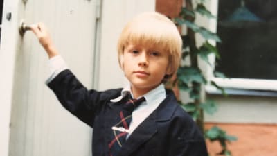 Otto Gabrielsson som litet barn 