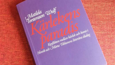 Pärmen till Matilda Torstensson Wulfs avhandling "Kärlekens paradis. Konflikten mellan kärlek och konst i Henrik och Märta Tikkanens litterära dialog."