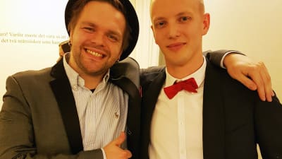 Tage Rönnqvist och Simon Ventus har varit inblandade i produktionen av Pleppo två och var väldigt nöjda med resultatet.