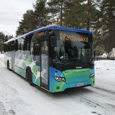 Rovaniemen paikallisliikenne Linkkarin bussi