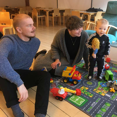Staffan, Daniela och Alfred Strömsholm.