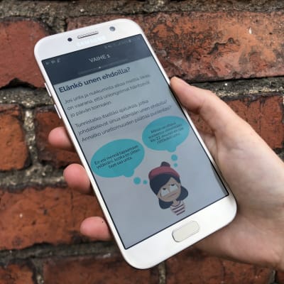 En mobilapplikation för personer som lider av sömnlöshet.