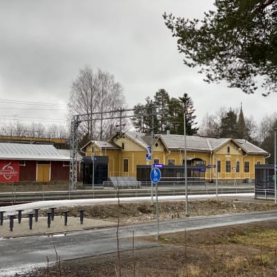 Suonenjoen rautatieasema.