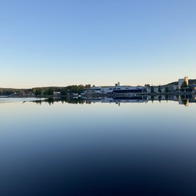 Kuopion Siikarantaa järveltä päin katsottuna