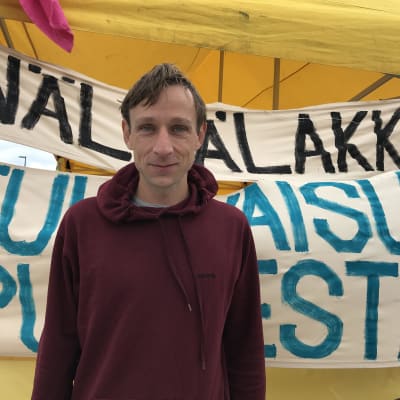 Till Sawala hungerstrejkar för klimatet