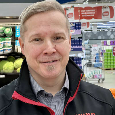 Kuvassa on Markko Kiiveri, K-Citymarketin kauppias-yrittäjä Ylöjärveltä