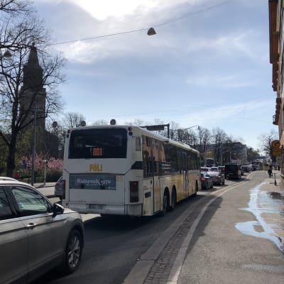 Turun tuomiokirkkosillan tietyömaa ruuhkautti liikennettä 11.5.2021