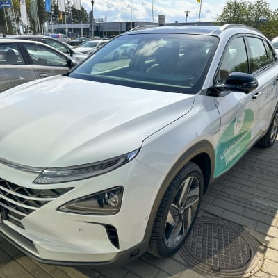 Hyundain vetyauto kuvattuna Oulun Wetterillä 24.5.2023
