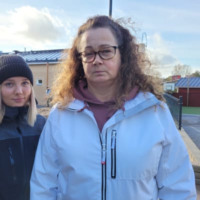 Sanna och Heidi är närvårdare som jobbar på dagis i Borgå