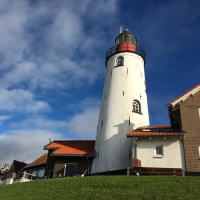 En fyr i staden Urk