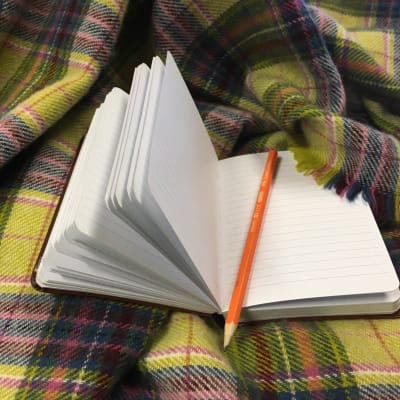 En dagbok med tomma sidor