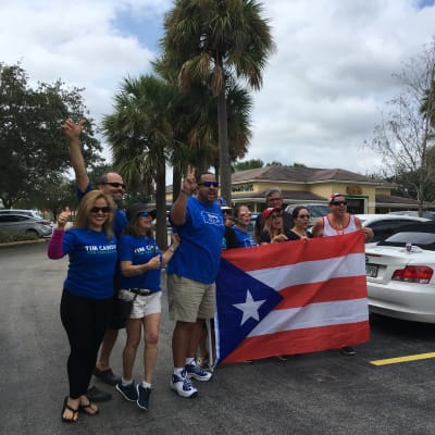 Puerto ricaner redo för mellanårsval i USA