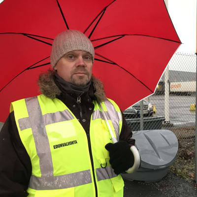 Pääluottamusmies Tommi Tienpää, Liedon posti- ja logistiikkakeskus.