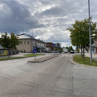 Kuhmon keskustan pääkatu