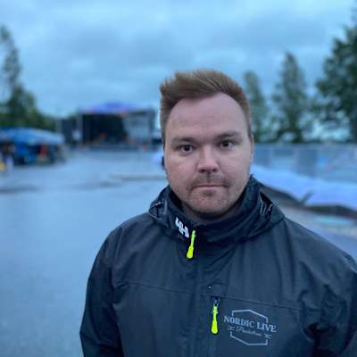 Vaasa Festivalin promoottori Tommi Mäki