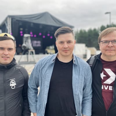 Johan Ivvar Gaup, Mikkel Mathis Hætta, Bernt Mikkel Haglund Ijahis idja -festivaaleilla