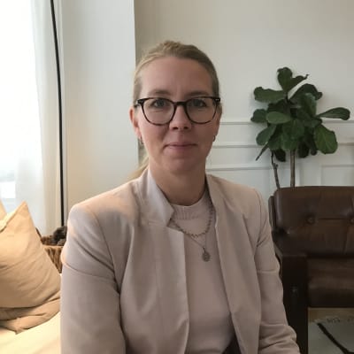 Jessica Forsström, fastighetsmäklare på Door Lkv i Vasa.