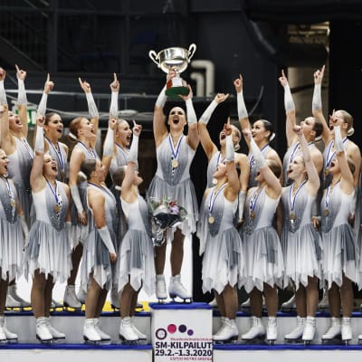 Helsinki Rockettes på högsta pallen i FM