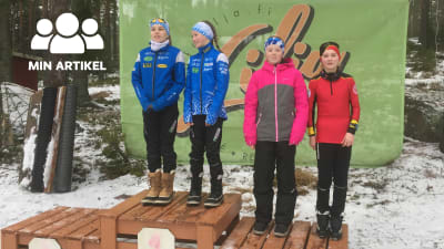 NÅID-mästerskapen skidades i Liljendal