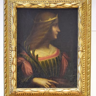 Försvunna porträttet av Isabella d'Este målad av Leonardo da Vinci