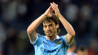 David Silva, Man City, augusti 2015.