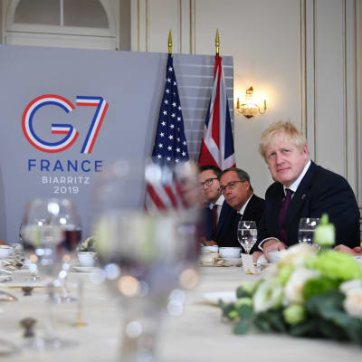 G7 möte i Biarritz. 