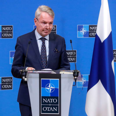 Finlands utrikesminister Pekka Haavisto