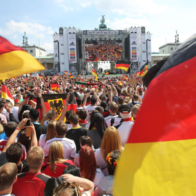 Berlin, Brandenburger Tor, Tysklands VM-fest