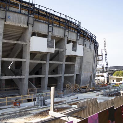 Helsingin Olympiastadion elokuussa 2019