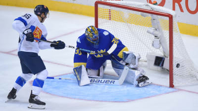 Henrik Lundqvist och Jussi Jokinen, World Cup 2016.