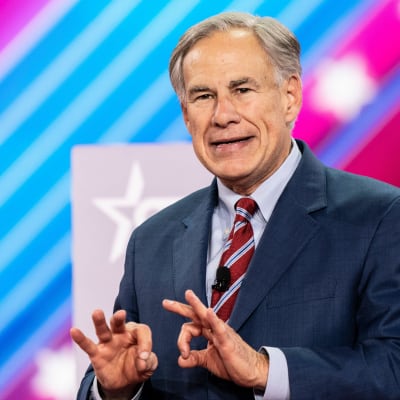 Texasin kuvernööri Greg Abbott.