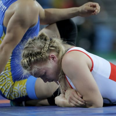 Petra Olli under OS i Rio.